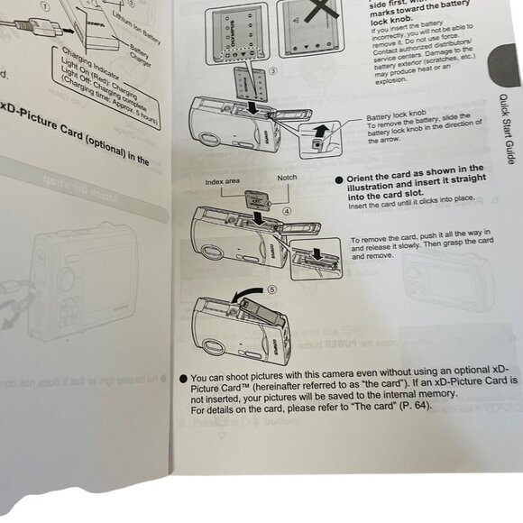 Olympus Stylus 850 SW Shock & Waterproof 8.0 Megapixel Camera - Picture 14 of 16
